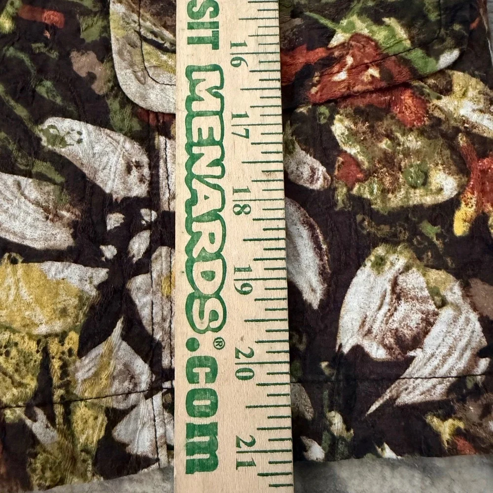 Chicos Floral Jacket Women Medium Brown Textured Botanical Art To Wear Lagenlook
